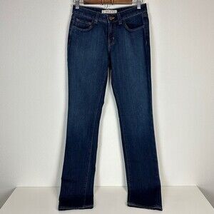 J Brand Straight Leg Dark Wash Jeans 27